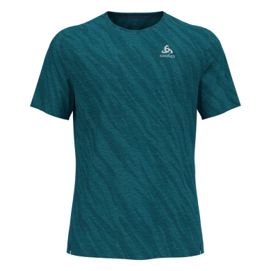 Odlo Sport T-shirt Zeroweight Enginee (cooler thanks to Active-Cooling-Technology) blue-green Men